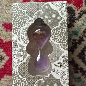 Taylor Swift Hourglass- August Slipped Away- Ornament. NIB. Official Merchandise